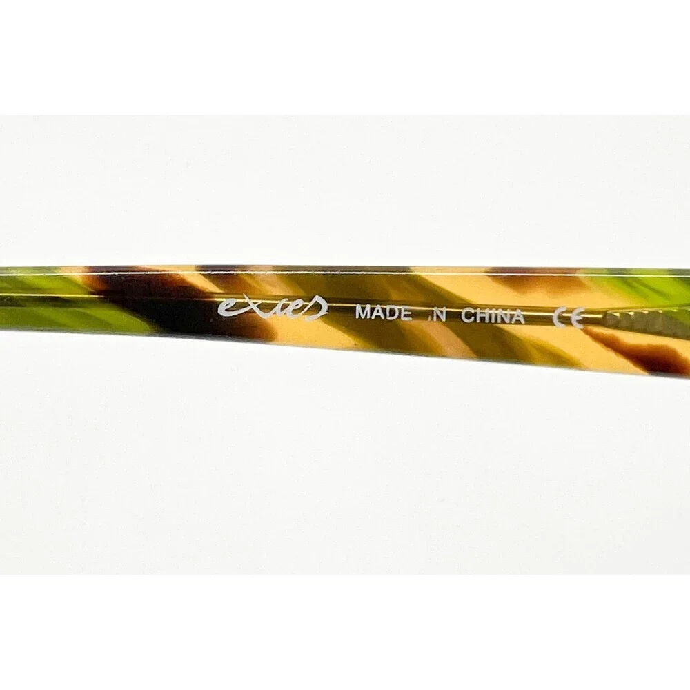 Exces Eyeglasses Women Green Tortoise MOD 3118 Full Rim Frames 52-16-135